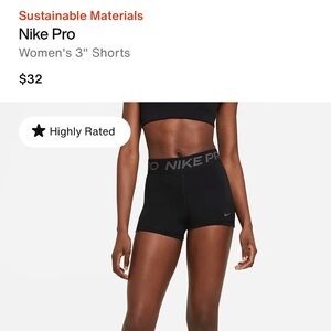 Nike Pro Women's 3” Short